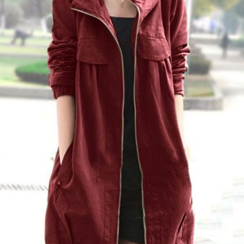 Red Jacket - perfect for the holidays!